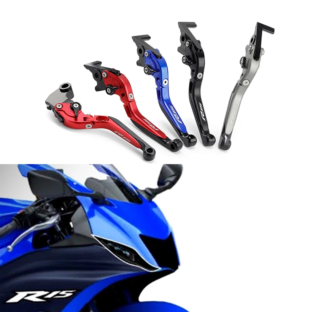 山葉 Yamaha YZF R15 V4 2022 折疊可伸縮摩托車配件可調節把手摩托車拉桿剎車離合器拉桿