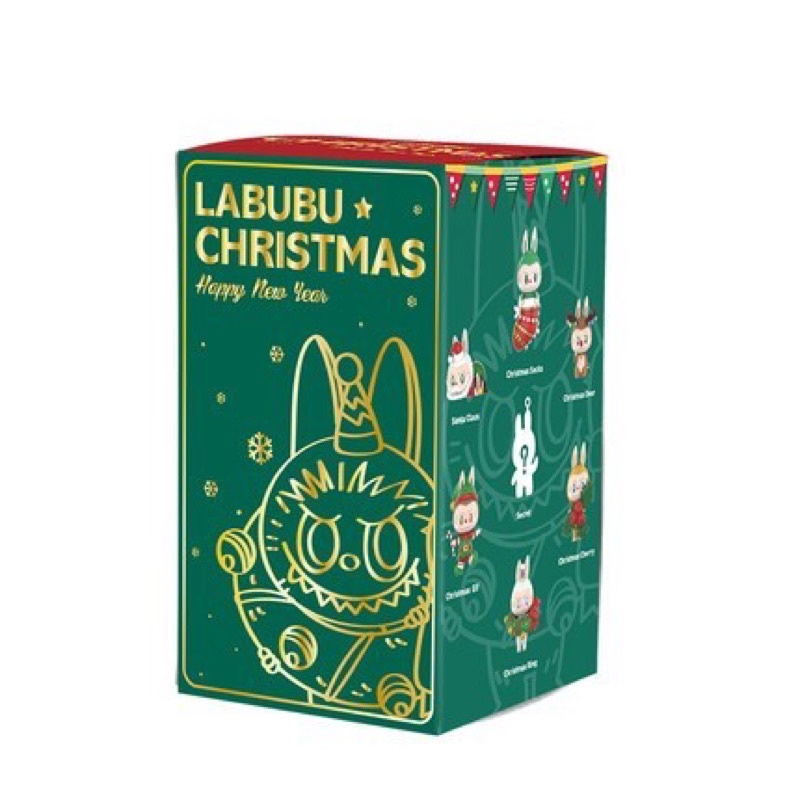 (labubu)絕版聖誕節一中盒6隻/確認款/正版