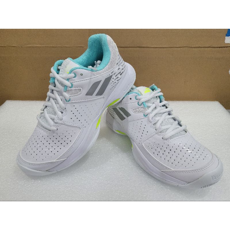 【向網】BABOLAT 2022年PULSION系列硬地 女網球鞋 白/藍 剩下6（23cm）