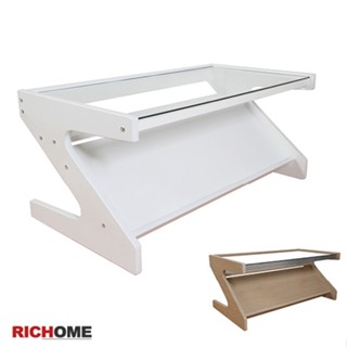 RICHOME TA289 德維特茶几(玻璃桌面)-2色 茶几 玻璃桌 桌子 置物架