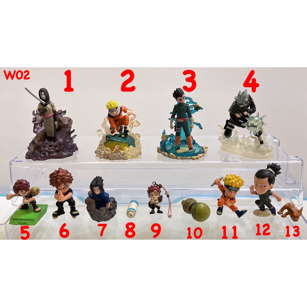 ♋魏玩具 W 02 火影忍者 苦無 鳴人 佐助 卡卡西 大蛇丸 蟾蜍 我愛羅 九尾 中型 中大型