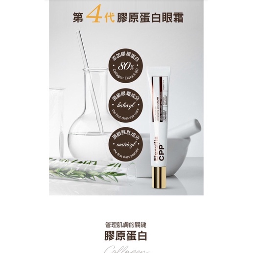 韓國ELENSILIA CPP 膠原蛋白80眼霜