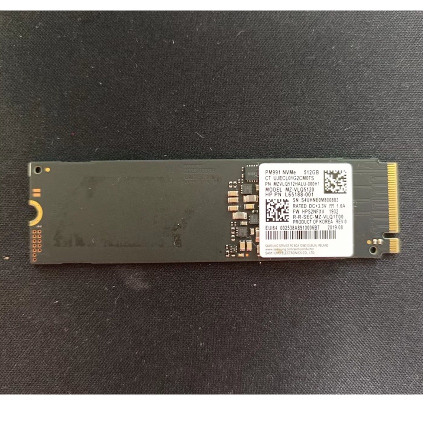 【SAMSUNG 三星】SSD 512GB MZ-VLQ5120(拆機良品)