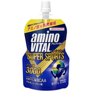 日本味之素 amino VITAL SUPER SPORTS胺基酸能量飲 100g 開發票