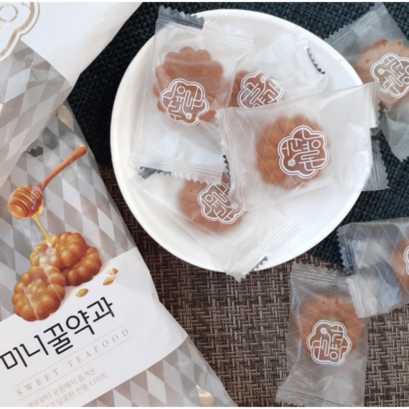 現貨免運 🇰🇷迷你蜂蜜藥果韓國傳統零食 朝鮮 高麗 韓劇 傳統 蜜油果 蜂蜜餅乾🍪