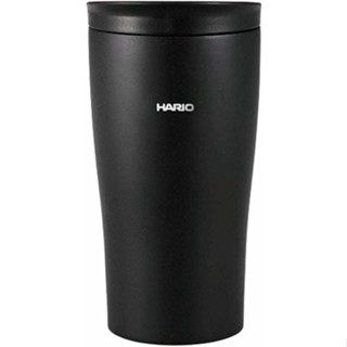 HARIO 史迪克曲線隨行杯 300ml／灰色 黑色／STF-300