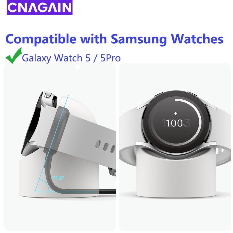 CNAGAIN適用三星Galaxy Watch5 / 5 Pro watch 4 3手錶充電支架active 2充电底座