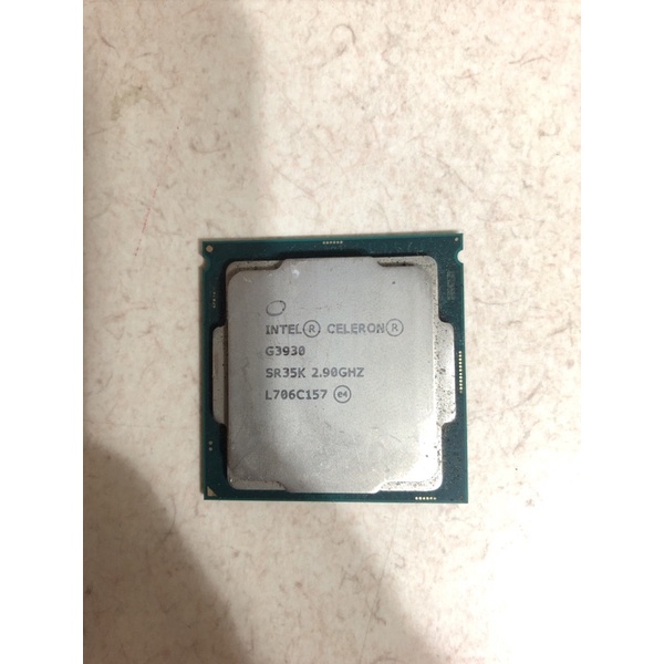 二手 Intel第七代 Celeron G3930 雙核心處理器2.9Ghz/LGA1151