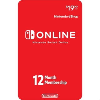 Image of 現貨 美國 任天堂 Nintendo Switch Online 3個月 12個月 遊戲序號 數位下載版