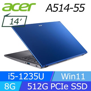 【小藍電腦】ACER Aspire 5 A514-55-552X 藍【全台提貨 蝦聊再便宜】