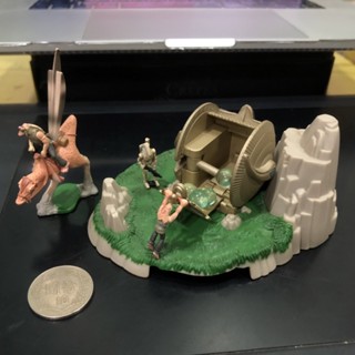 星際大戰 首部曲 star wars micro machines 戰鬥機器人 恰恰賓克斯 微型 場景 迷你 公仔 人偶