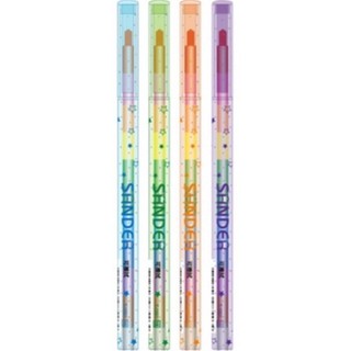【SANDER】聖得台灣製T-1501繁星可擦拭三角彩虹筆