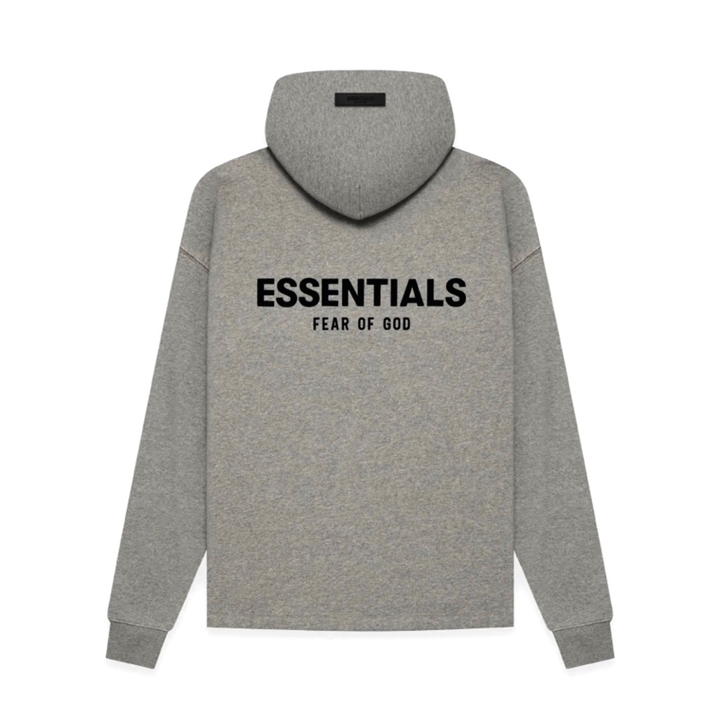 [FLOMMARKET] FOG Essentials  22SS Core Relaxed 深灰 下擺無鬆緊 帽T
