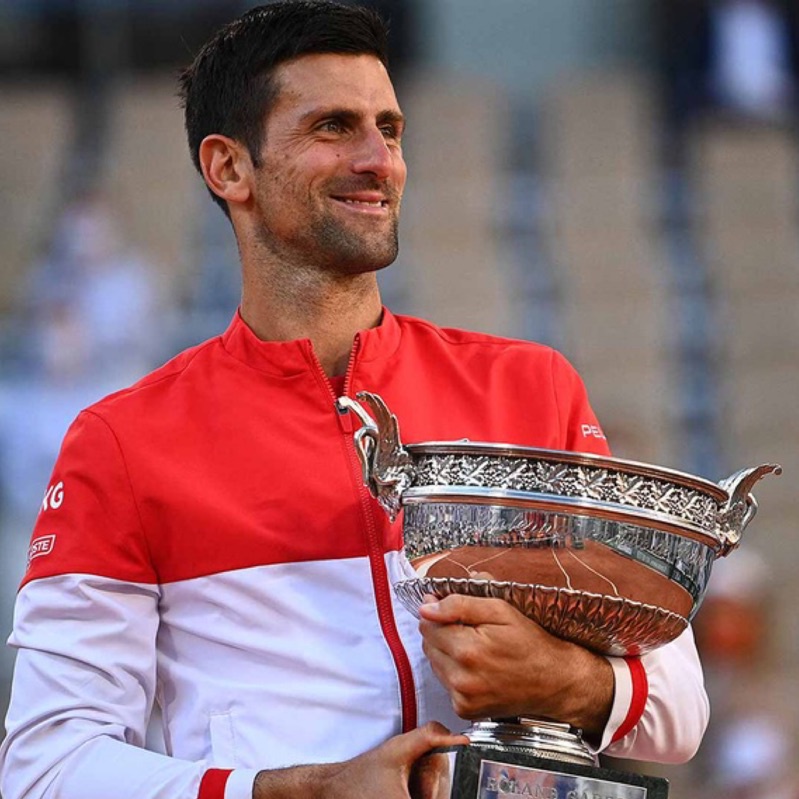 【全新】LACOSTE/喬科維奇/Novak Djokovic/2021法網/冠軍外套/US-L號