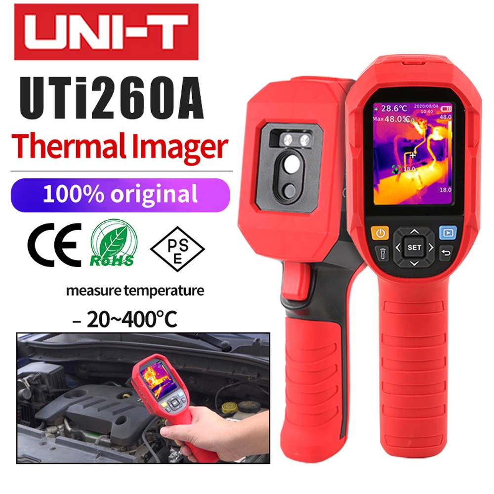 Uni-t UTi260A 手持式紅外熱像儀 PCB 電子模塊維修熱像儀分辨率 252x192