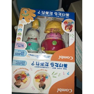 二手玩具五種動物套娃combi