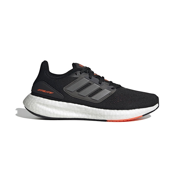 【ADIDAS】愛迪達PUREBOOST 22 慢跑鞋 運動鞋 黑橘 男鞋 -HQ7211