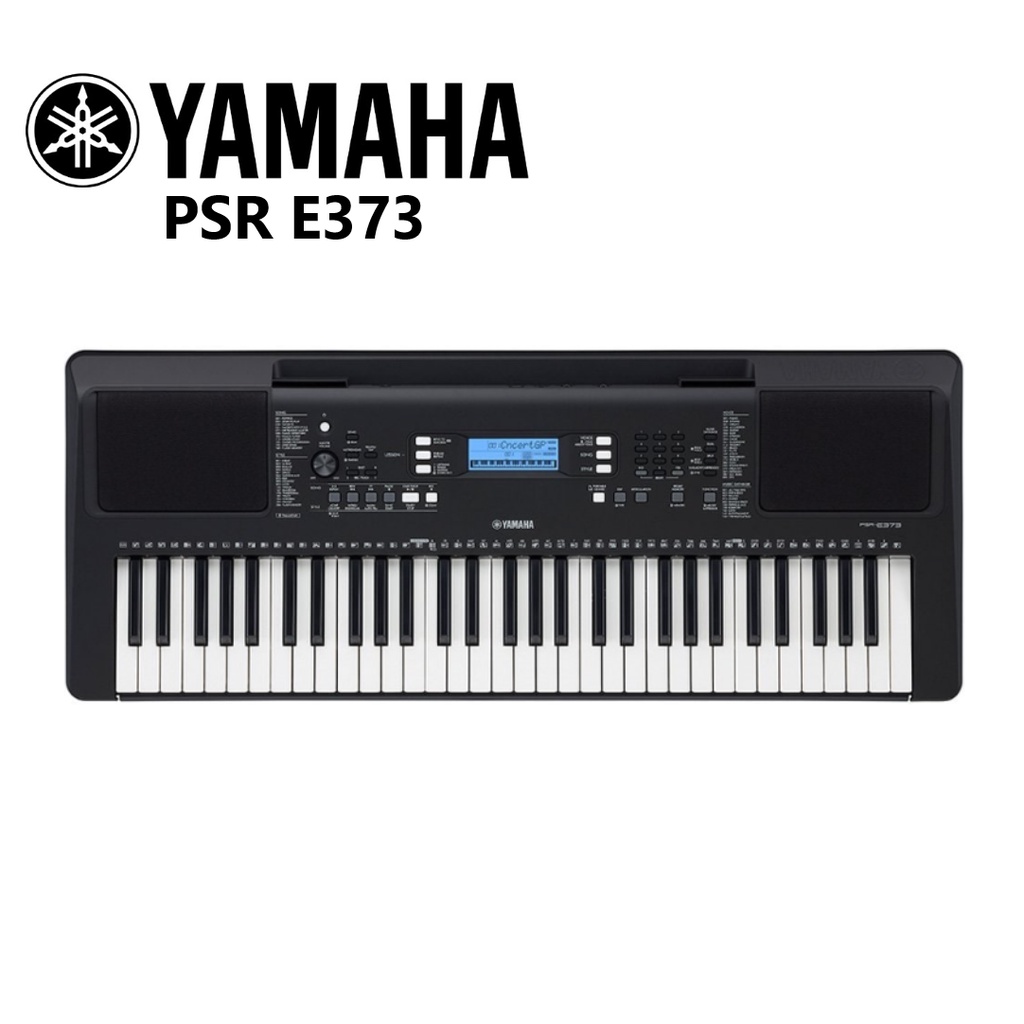 宅配免運 YAMAHA PSR E373 61鍵 最新版 手提式 電子琴 電子伴奏琴 電鋼琴 鍵盤