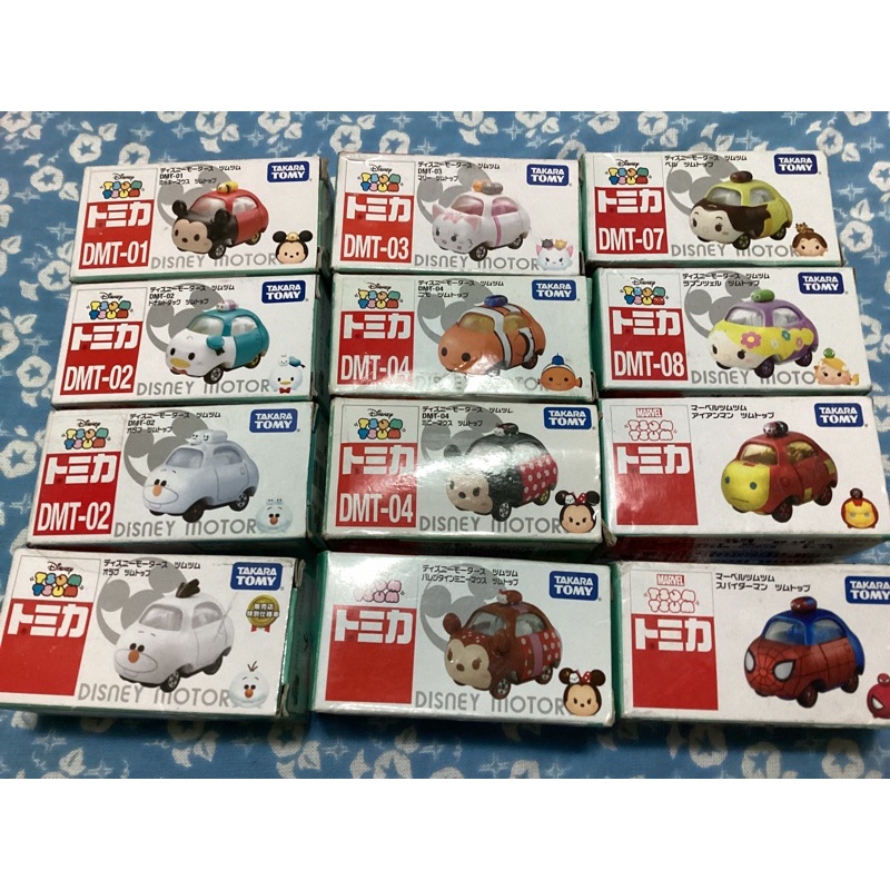 TAKARA TOMY TOMICA 迪士尼小汽車 TSUMTSUM DMT 頂端款 盒損出清