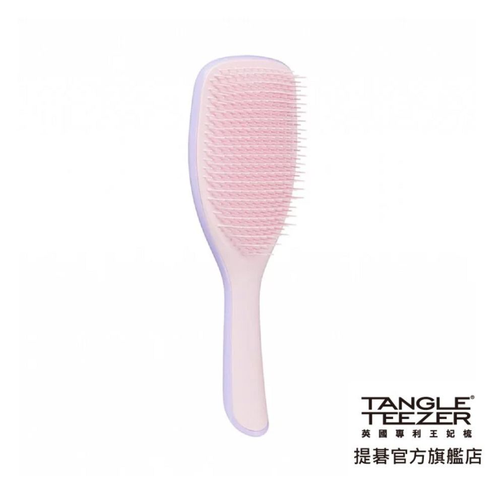 【TANGLE TEEZER提碁】英倫手握梳(大_粉紅泡泡)護髮梳 順髮梳 濕髮梳 抗糾結 抗毛躁 王妃梳