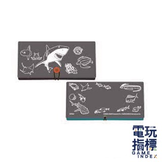 【電玩指標】十倍蝦幣 NS Switch 任天堂 特典 王牌釣手 便攜包 特點 收納 包包 便攜 輕便 釣魚 鯊魚 收納