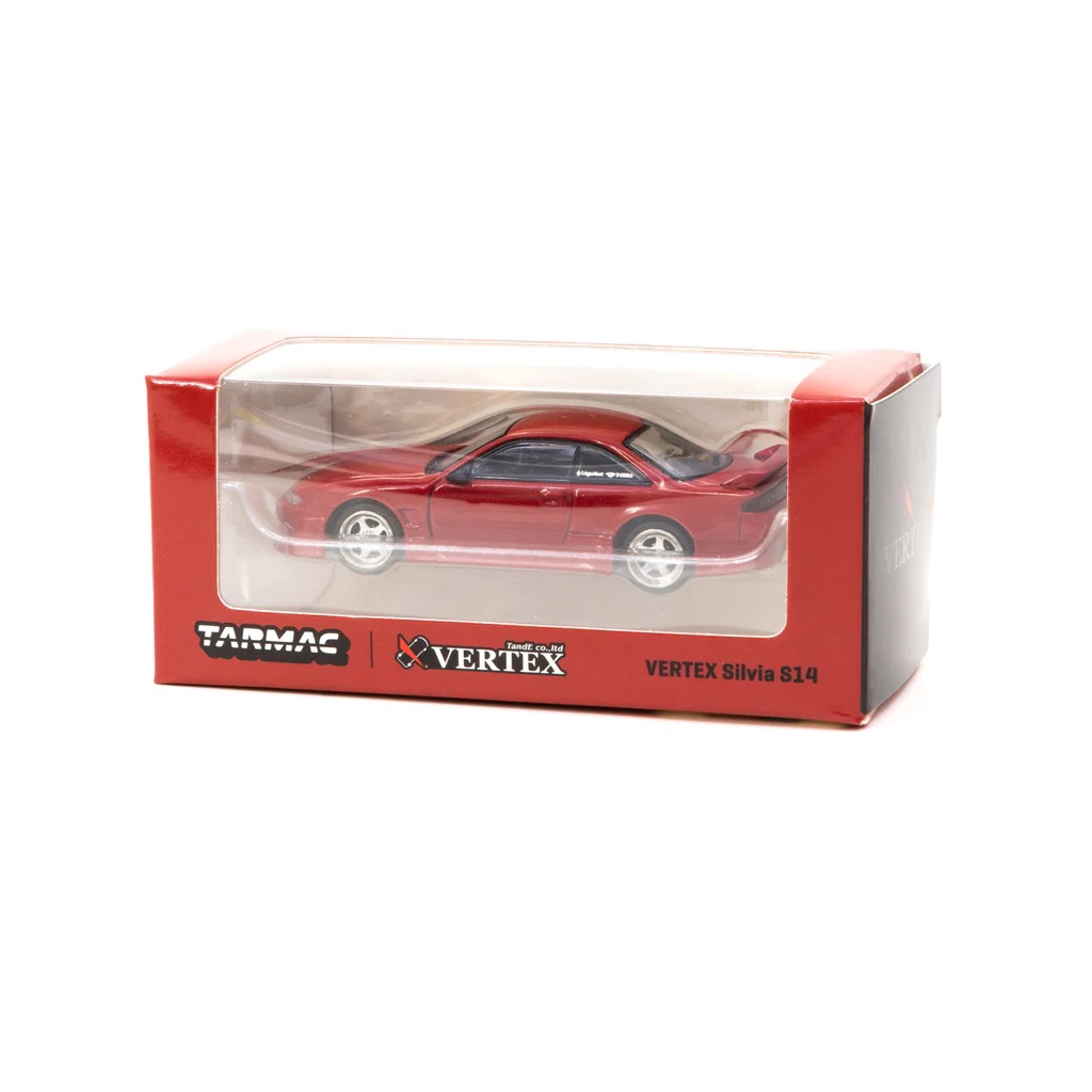 Tarmac Global 1/64 Vertex Silvia S14 紅色