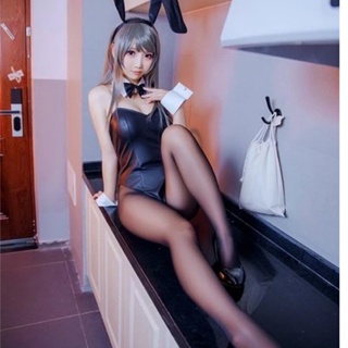 現貨＋預購 兔女郎學姐櫻島麻衣兔女郎cosplay服