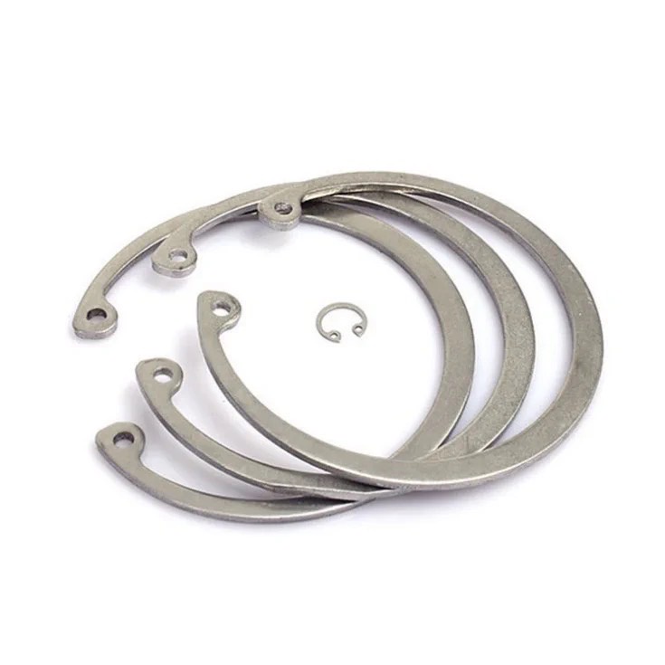 日泰螺絲  304白鐵R型扣環（孔用）較小規格(1卡五個)