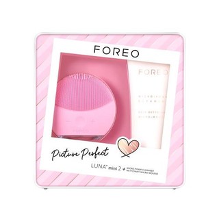 【Foreo】露娜 Luna Mini 2 完美無瑕禮盒 限量組合 迷你淨透潔面儀 + 微氣泡胺基酸潔面乳100ml10