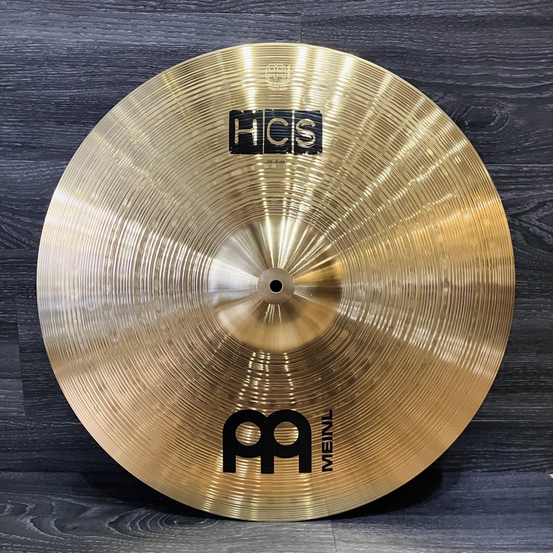 現貨 Meinl HCS 20吋 Ride 銅鈸 黃銅合金 爵士鼓銅鈸 德國製 打點鈸 Cymbal /遠熊樂器