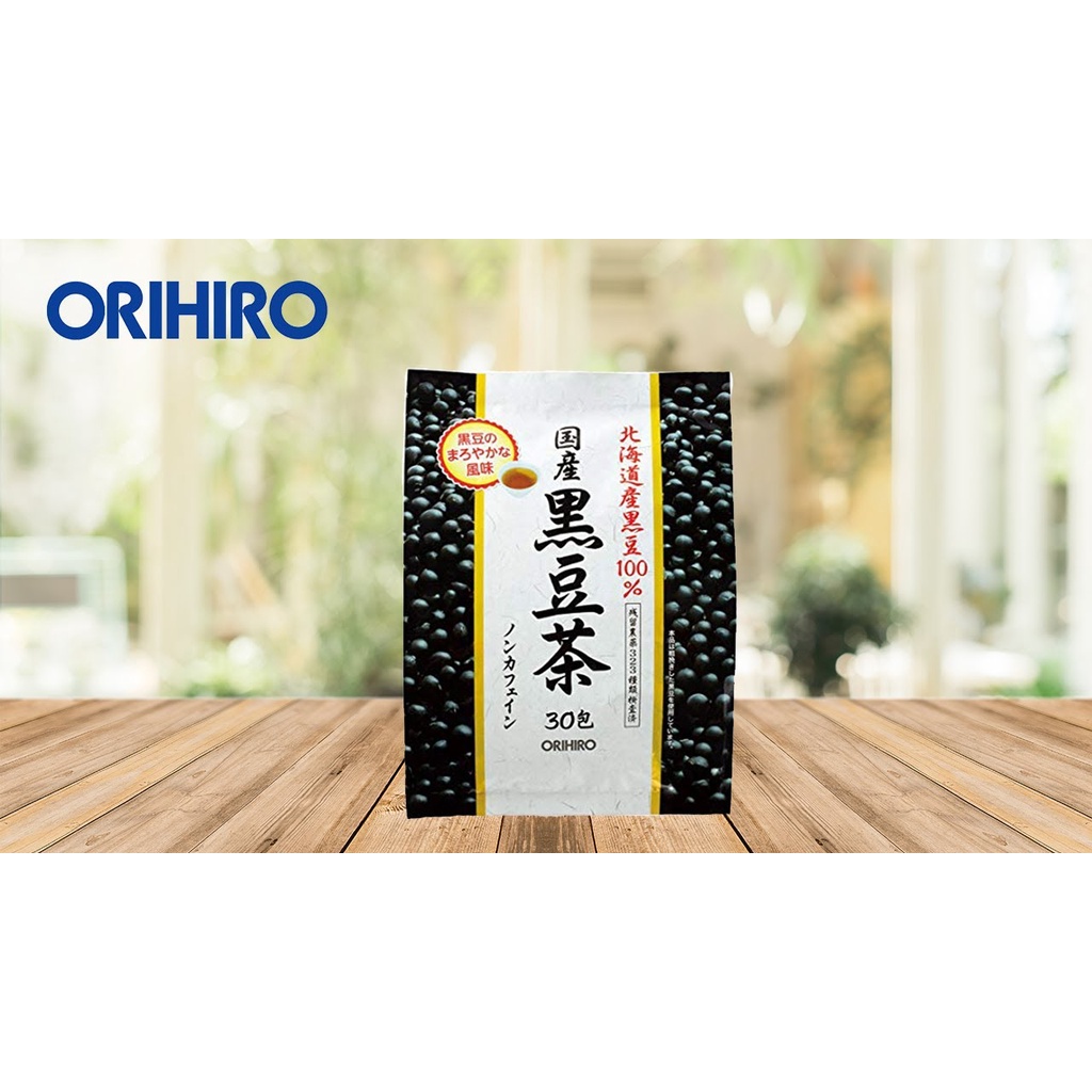 日本 ORIHIRO 北海道 黑豆茶 30入 黑豆茶包 日本黑豆茶 黑豆水 黑豆 日本 茶包 咖啡 回沖茶葉 沖泡茶