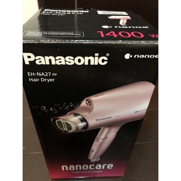 Panasonic 國際牌- 奈米水離子吹風機 EH-NA27