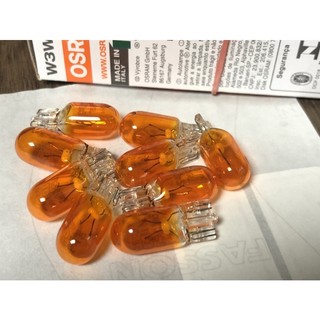 OSRAM#歐司朗#12vt10#5w#琥珀色中炸彈#12v5w#進口貨#特價供應中#台灣出貨#含稅價#全新品