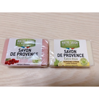 法國 玫翠思 MAITRE SAVON 普羅旺斯植物皂 檸檬馬鞭草 玫瑰 香皂 肥皂100g