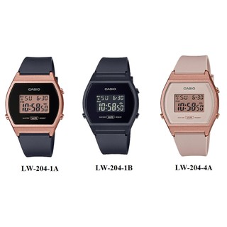 CASIO 典酒桶型復古款數位休閒錶 LW-204 LW-204-4A