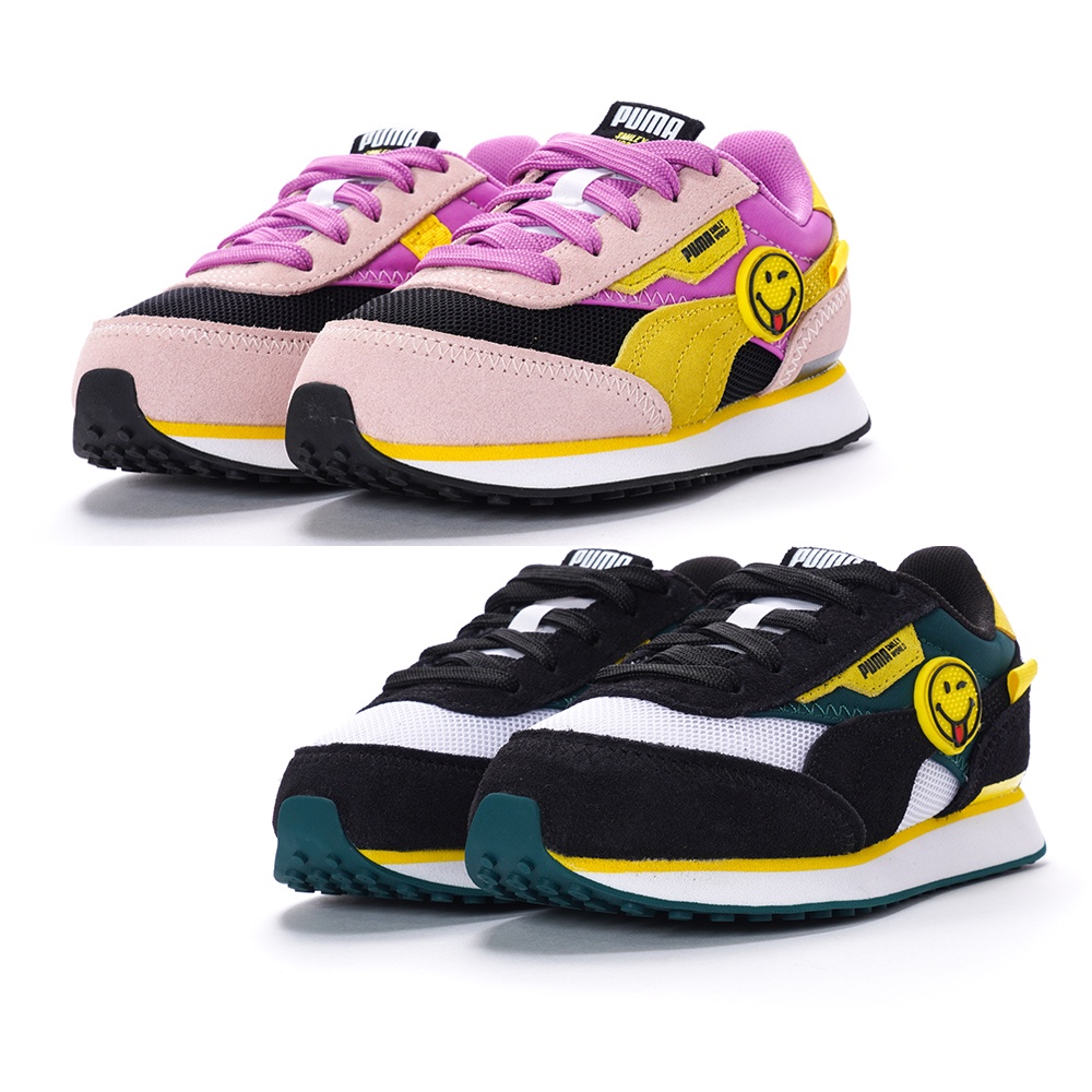 PUMA  Future Ridert SMILEYWORLD 中童 童鞋 休閒鞋38613501 38613502特價