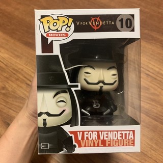 贈軟殼 老物 Funko pop V for vendetta V怪客