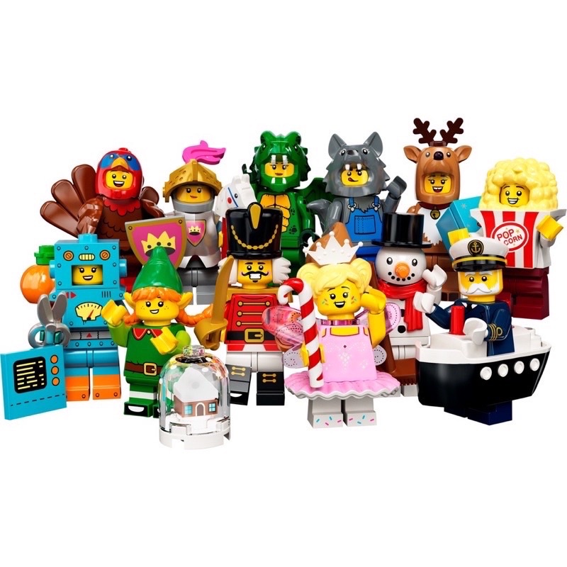 樂高 LEGO 71034 minifigures 23代  單售賣場 綠龍 騎士 女士兵 狼人 麋鹿人