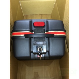 💜附發票 007 行李箱 後箱 機車漢堡箱 車箱 置物箱 手提式後箱 臺灣 黑色 反光 007