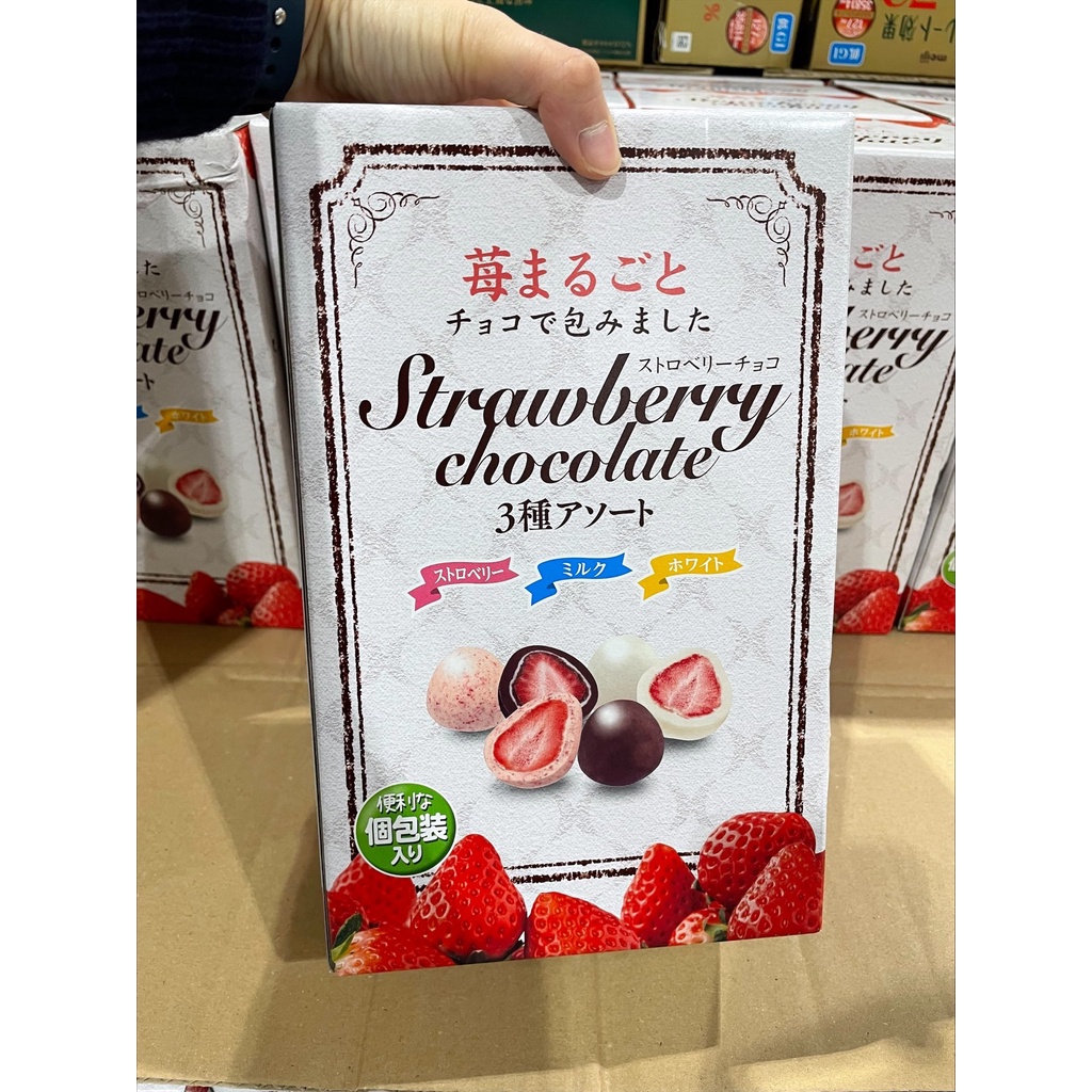 「預購商品」日本好市多代購- 草莓巧克力  410g 週週採買空運回台