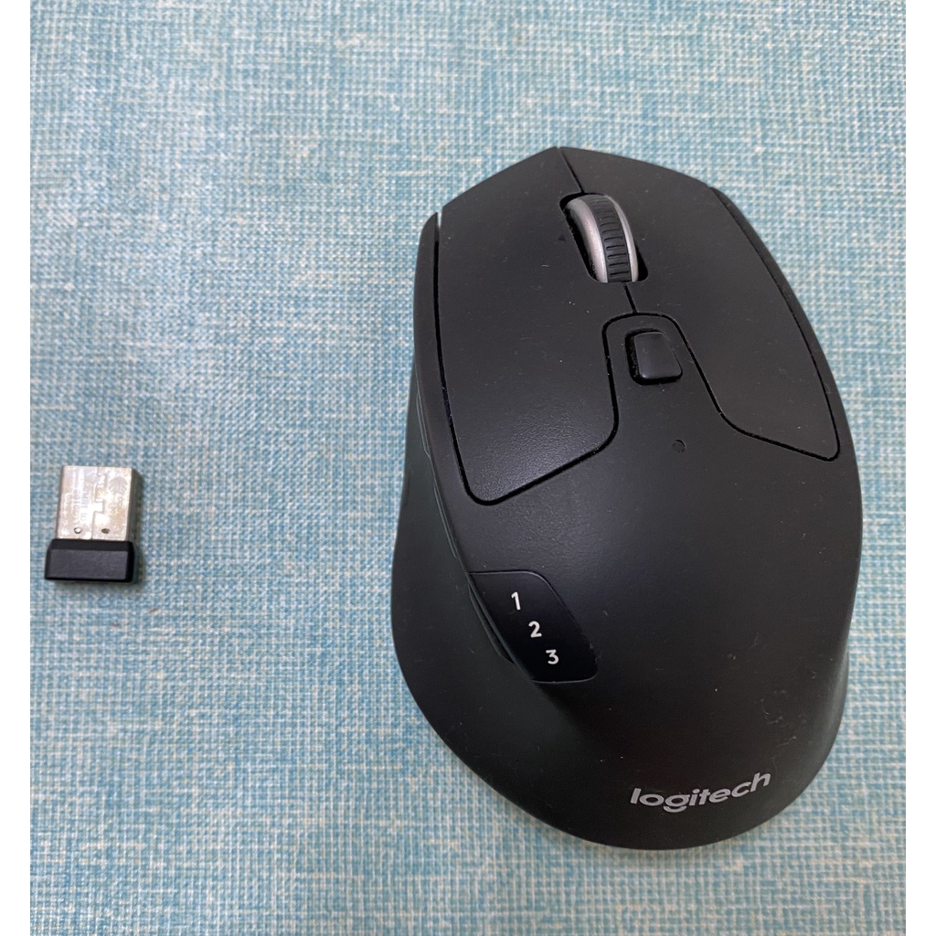 (二手) 羅技 M720 無線滑鼠 Triathlon Logitech Unifying 接收器 藍芽滑鼠 多工