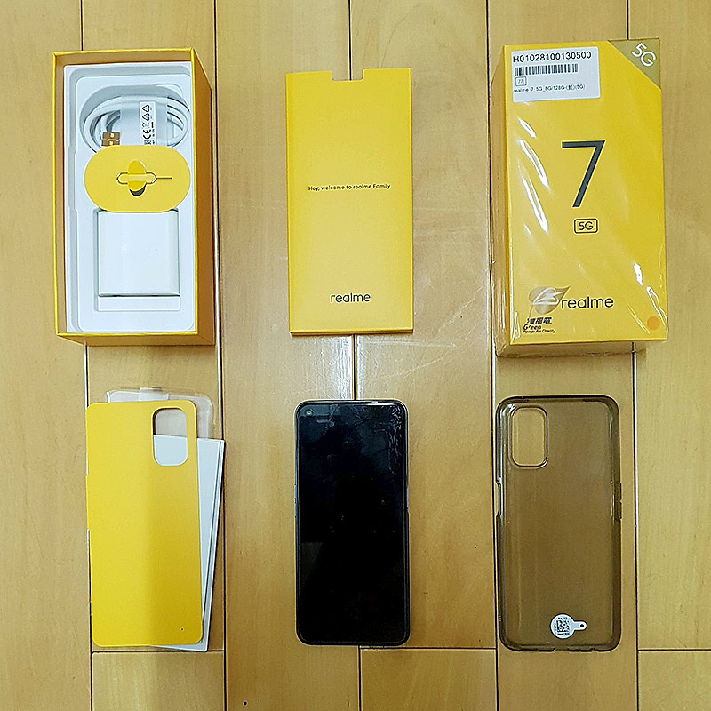 【二手】台版 Realme 7 8G/128G 6.5吋 5G雙卡雙待 四鏡頭手機