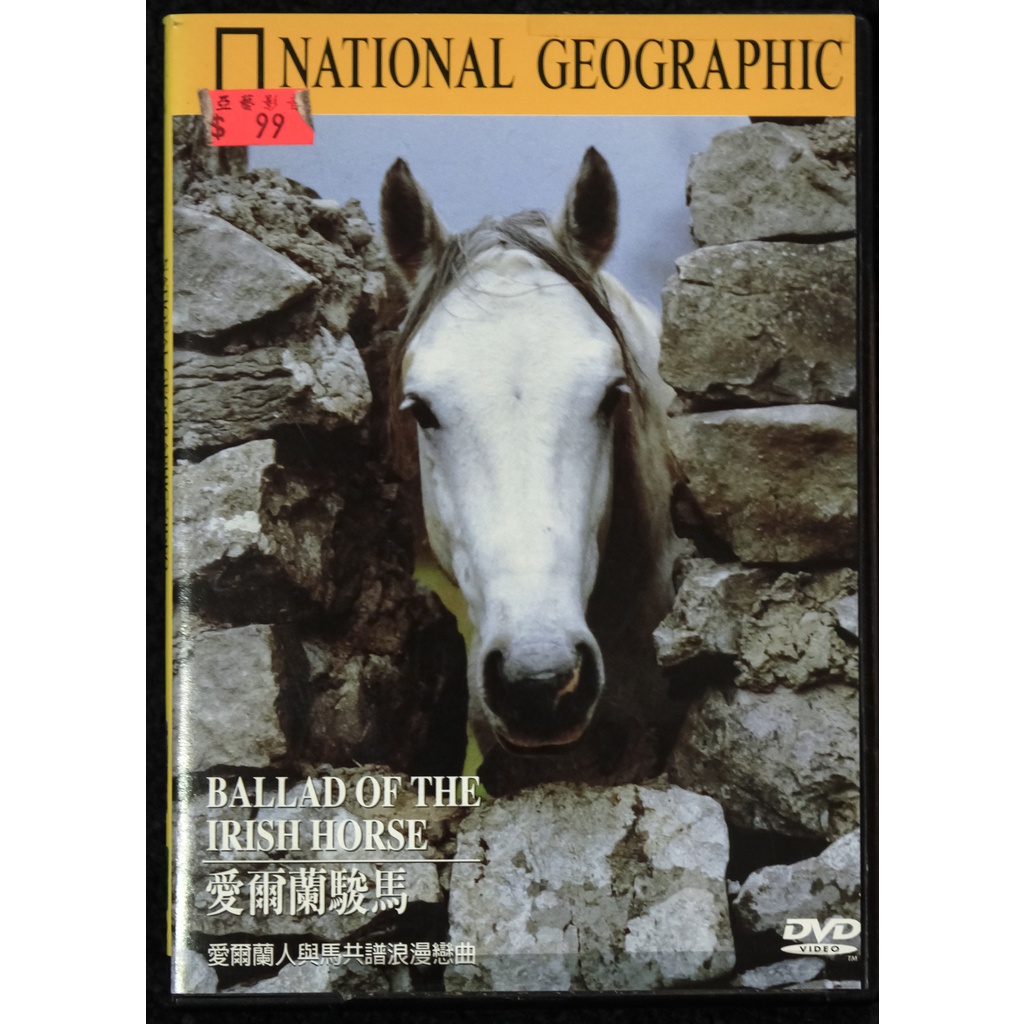 愛爾蘭駿馬  國家地理DVD 正版DVD二手片 10年珍藏