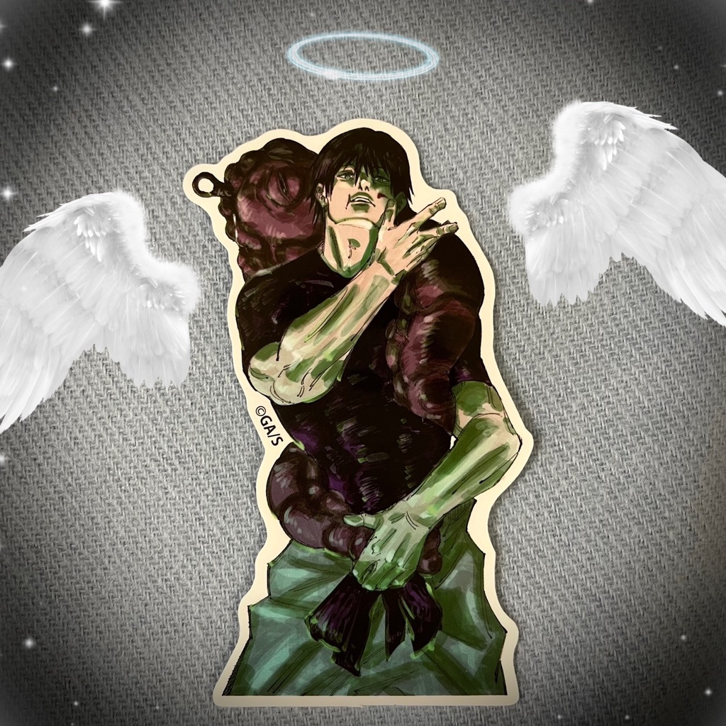 咒術迴戰 甚爾 貼紙 日本JUMPSHOP 伏黑甚爾 禪院甚爾 咒術回戰周邊