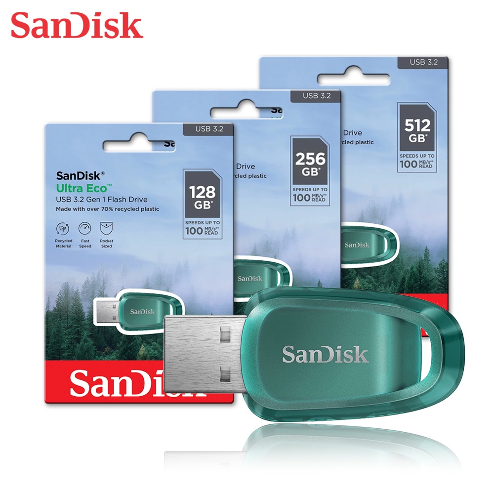 SANDISK Ultra Eco CZ96 128G 256G 512G USB 3.2 隨身碟 SDCZ96