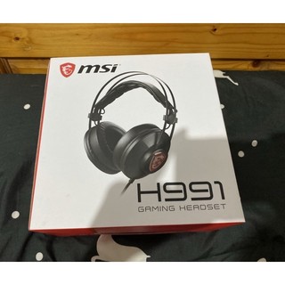 MSI H991 GAMING HEADSET 專業電競耳機 耳麥 有線耳機 麥克風