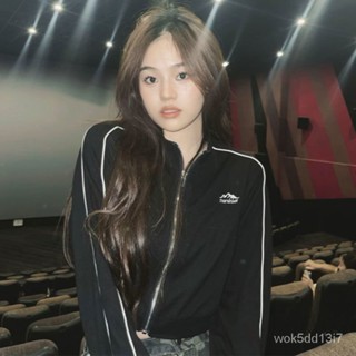 純棉正肩短外套女修身休閒立領上衣鞦季2022金屬拉鏈開衫防曬衣潮 女生衣著 歐美女裝 辣妹穿搭NANA Studio💕