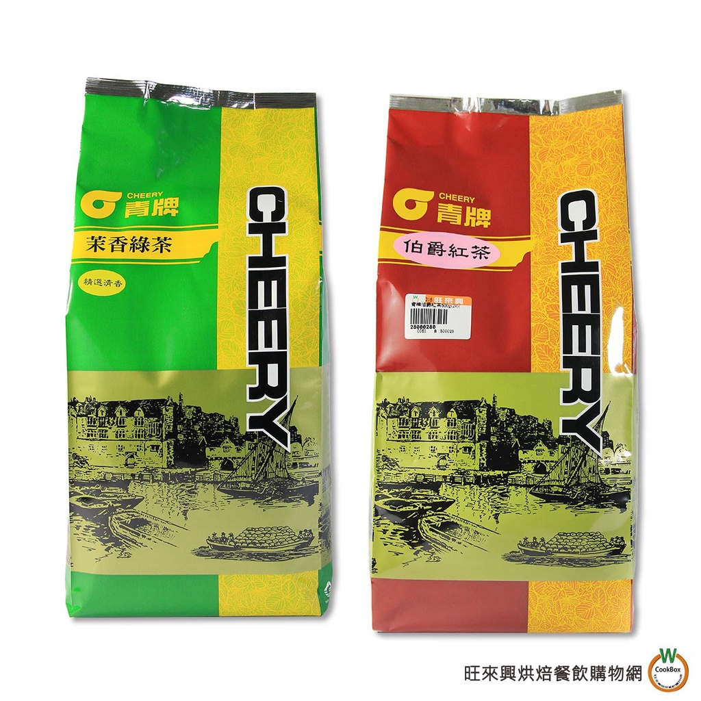 青牌 散茶系列600g [共2款 清香綠茶、伯爵紅茶] / 包
