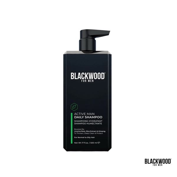 GOODFORIT/美國Blackwood Active Man Daily Shampoo日本當藥人蔘根活力洗髮精