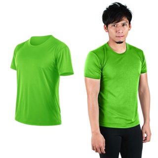 HODARLA FLARE 100 男女吸濕排汗衫(短袖T恤 透氣 多色 台灣製 翠綠